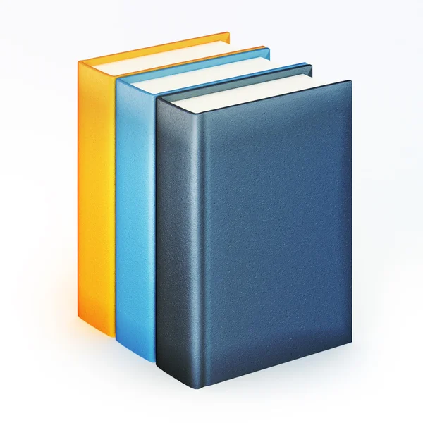 Stack of color books — Stock Photo, Image