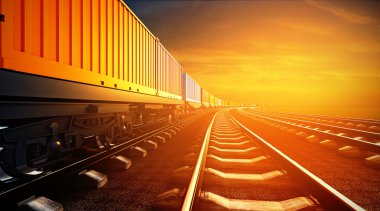 yük treni kapları ile