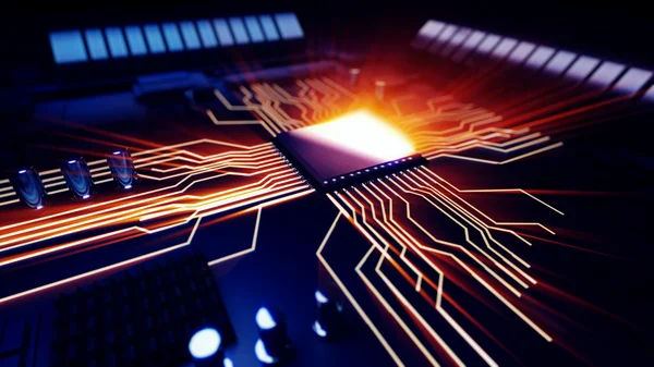 Merkezi işlemci birimi anakart üzerinde