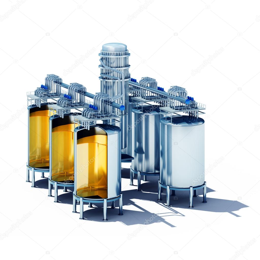 Steel fermentation vats section Stock Photo by ©egorovartem 86873320