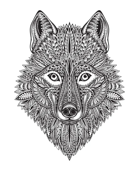 10 180 Wolf Face Vector Images Free Royalty Free Wolf Face Vectors Depositphotos