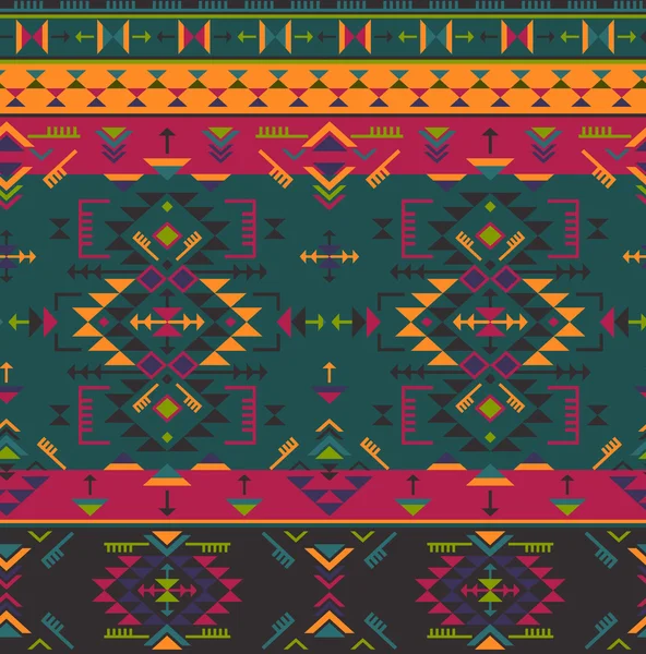 Aztec geometric seamless pattern — Stock Vector © to_mua_to #23391936