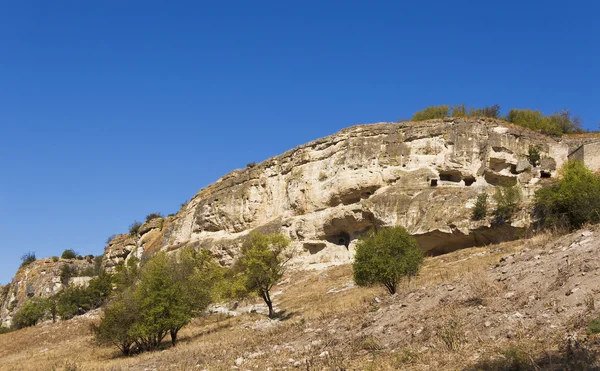 Cave Chufut Kale Medieval City Fortress — Stock Photo, Image