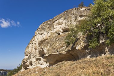 Ortaçağ mağara kenti.