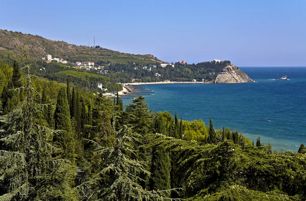 Costa sul da Crimeia. — Fotografia de Stock