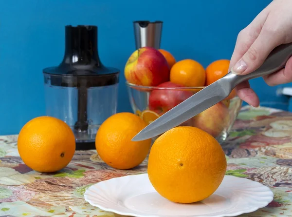Cleansing orange. — Stock Photo, Image