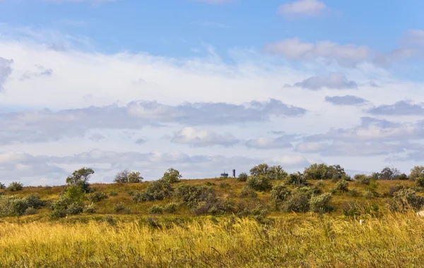 Сельский осенний ландшафт. Южный Урал . — стоковое фото
