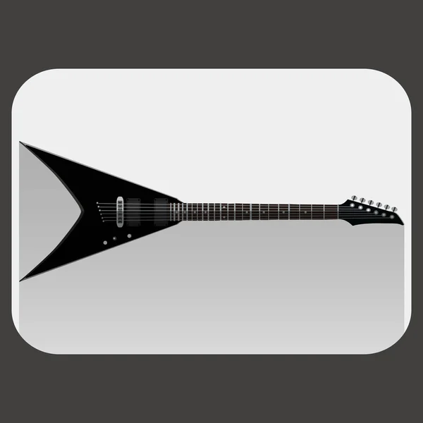Elektrická kytara 3 — Stockový vektor