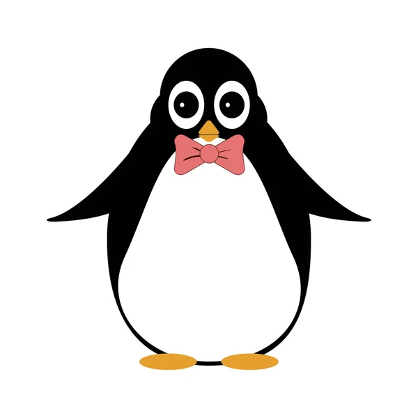 Pinguim — Vetor de Stock