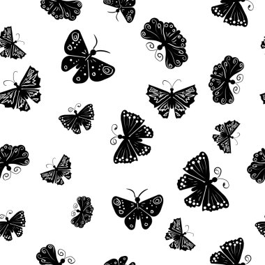 Kelebek kusursuz desen