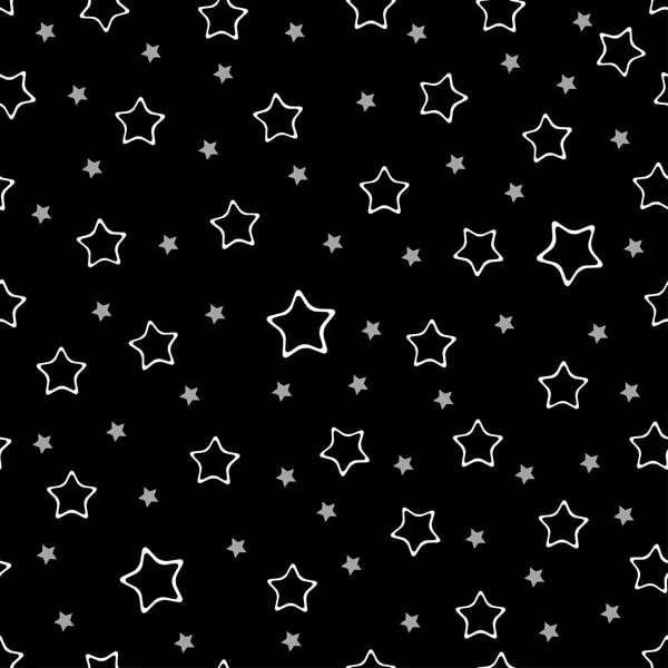 Étoile motif sans couture — Image vectorielle