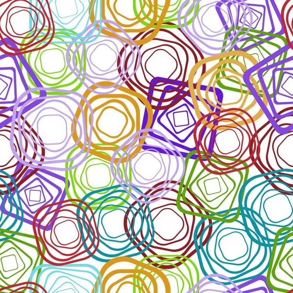 Naadloze patroon met spiralen — Stockvector