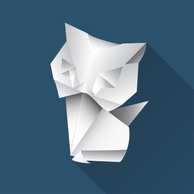 Origami kedi yavrusu