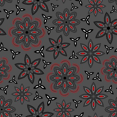 süslü çiçek sorunsuz doku