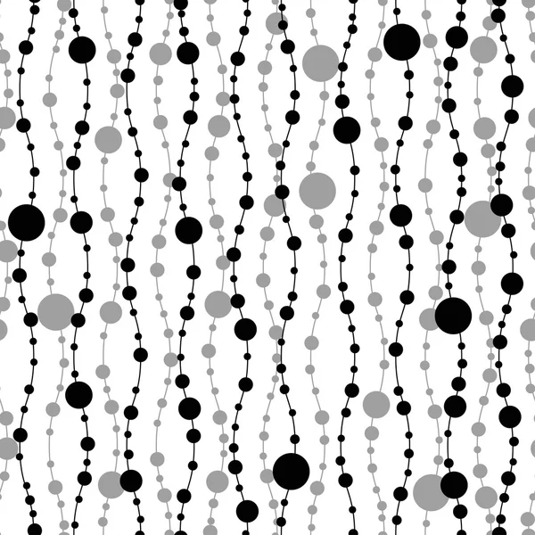 Sömlös cirkel geometriska mönster — Stock vektor