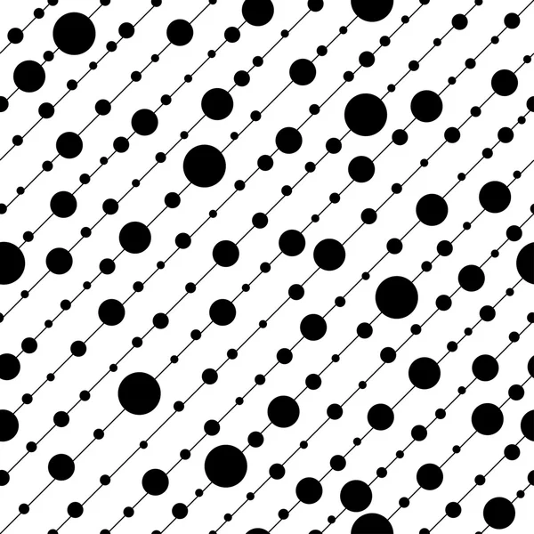 シームレスな円の幾何学的なパターン — ストックベクタ
