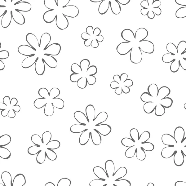 Flower seamless pattern — Stock Vector