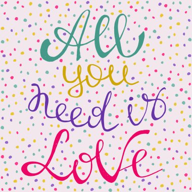 Elle çizilmiş tasarım yazı. Kavramsal el yazısı ifade.