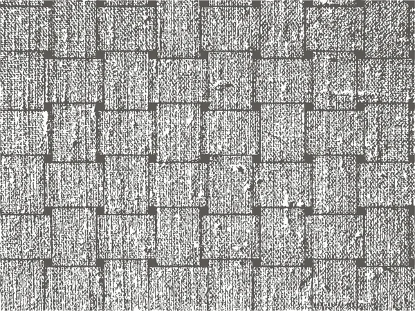 Textil Textura Grunge Blanco Negro Fondo Texturizado Plantilla Vectorial Textura — Archivo Imágenes Vectoriales