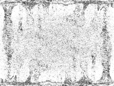 Siyah ve beyaz arkaplan vektörü, yıkıcı elementler ve çizikler içeren grunge dokusu .