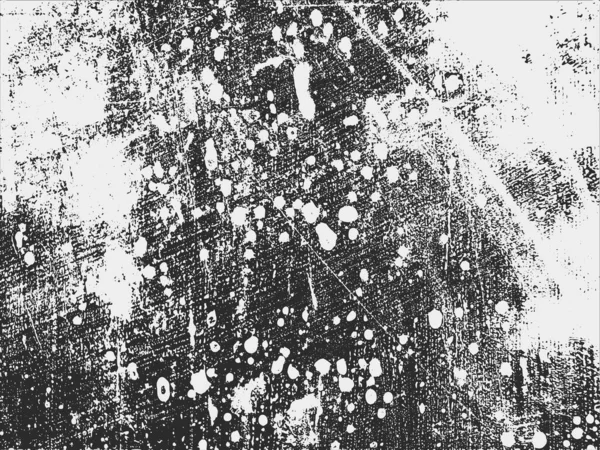 Fond Vectoriel Noir Blanc Texture Grunge Avec Éléments Destruction Rayures — Image vectorielle