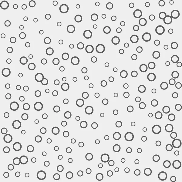 Schwarz Weißes Grafisches Vektormuster Mit Kreisen — Stockvektor