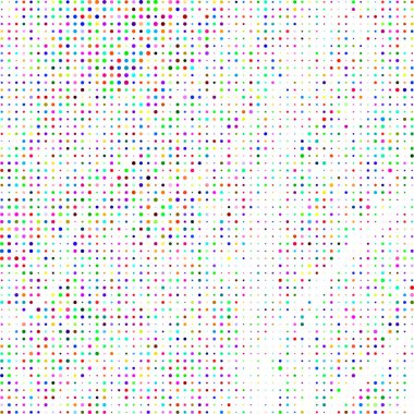 Renkli desen. Vektör Yarıton Dokuları. Noktalar Deseni