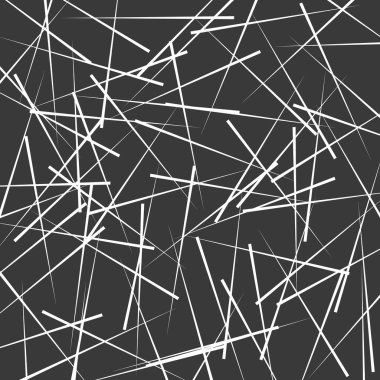 Siyah ve beyaz geometrik desen, soyut arkaplan, vektör. Soyut monokrom dokusu.