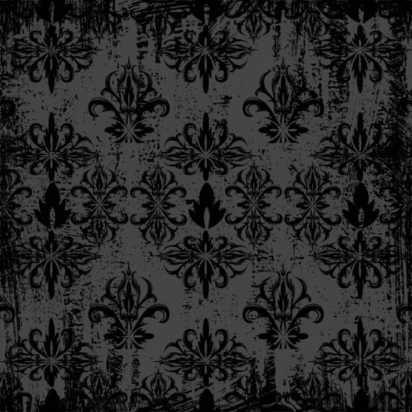 Battered wallpaper. Grunge background. The luxurious texture