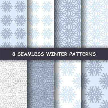 kesintisiz kar tanesi desen