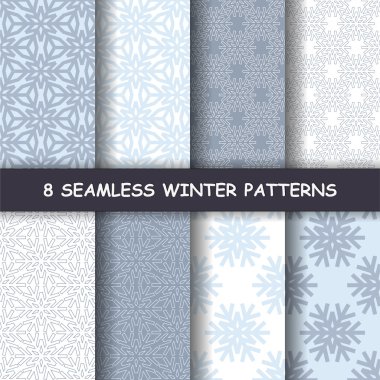 kesintisiz kar tanesi desen