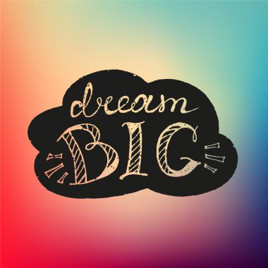 Tasarım yazı Handdrawn. Kavramsal el yazısı ifade.