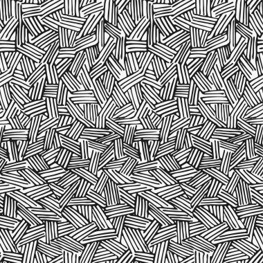 Sorunsuz elle çizilmiş doodle grafik desen