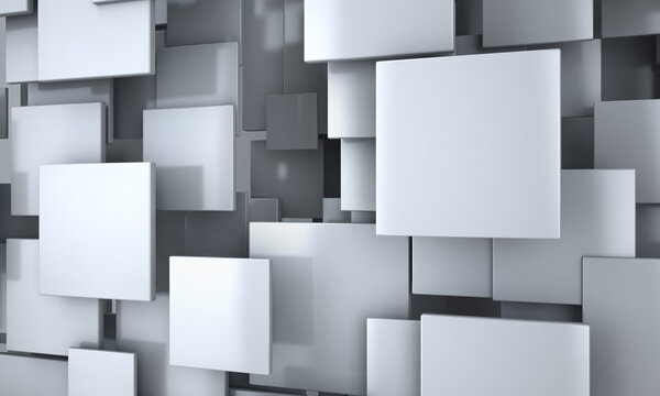 Abstract background of the concrete 3d render