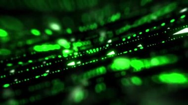 Fütüristik akış geçmişi. Dijital veri akışı. Yaratıcı soyut arka plan. Nakil dokusu konsepti. Kusursuz döngü.