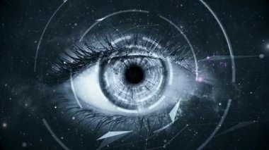 Yeşil ekranlı 4K Dijital göz yakınlaştırması
