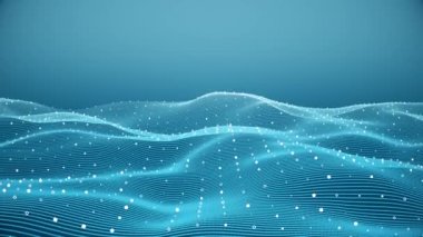 4K Yumuşatılmış mavi arkaplan (döngüsel)