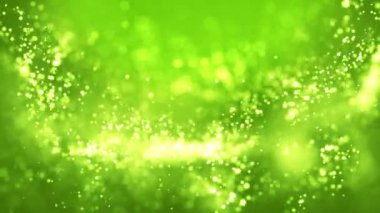 4K Soyut Odaklanmış Parçacık Arkaplanı