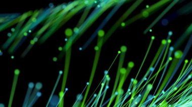 4K Özet yumuşak dalga arkaplanı