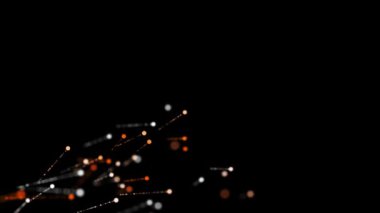 4K Özet yumuşak dalga arkaplanı