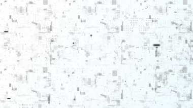 Soyut dijital parçacıklar akışı, teknolojik dijital bağlantı arka planı. (döngüsel))