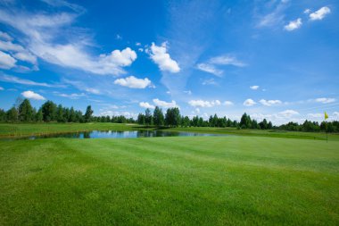 Golf alan etkin boş