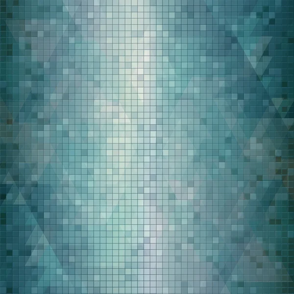 Mosaik grön bakgrund — Stockfoto