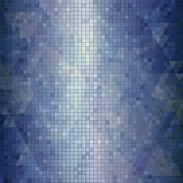 Mosaico sfondo blu — Foto Stock