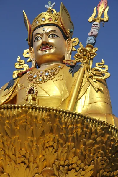 Статуя Будды в храме обезьян Сваямбхунатх, Катманду, Непал . — стоковое фото