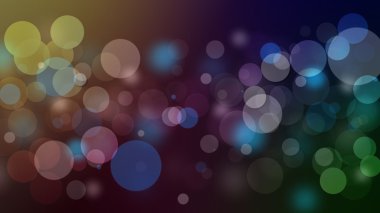 Renkli festival Noel zarif bokeh ışıkları ile arka plan bulanık