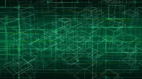 Tech abstract background with futuristic lines — Stockfoto