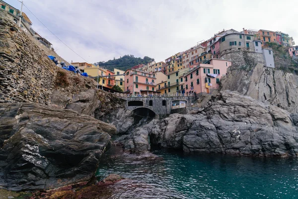 Manarola Köyü, Cinque Terre Liguria, İtalya