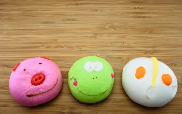 Süslü Çince buğulanmış buns