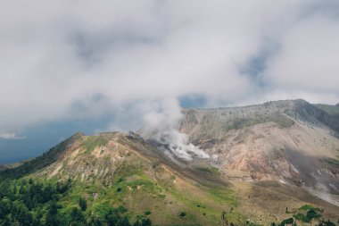 Mount Usu, göl Toya, Hokkaido, j Güney aktif yanardağ